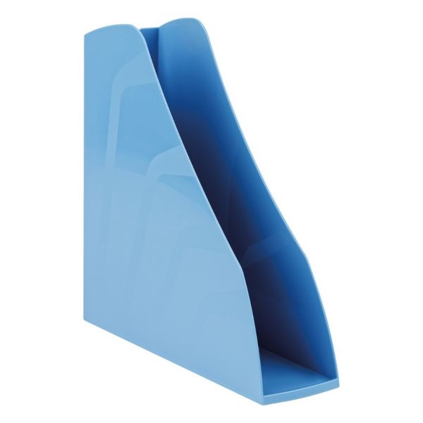 Лоток вертикальный 80мм "ВЕКТОР" сине-голубой ЛТВ-30442 (6)