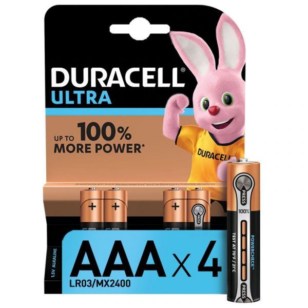 Батарейка Duracell LR03 UltraPower 4шт