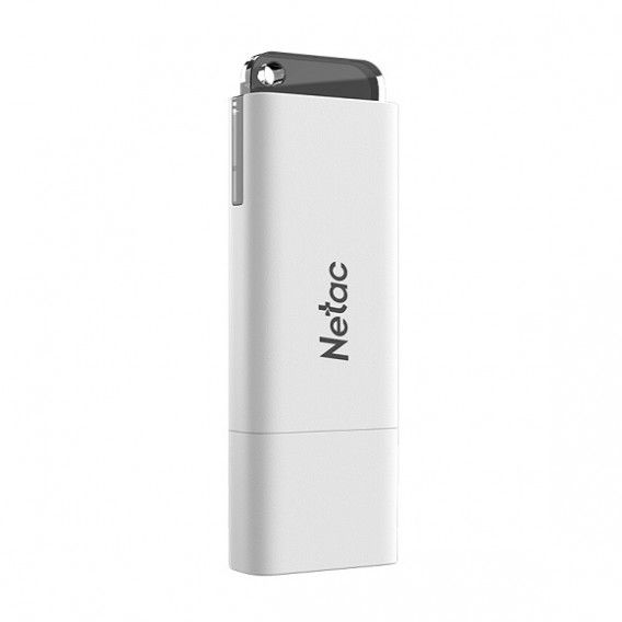 Память Netac 16Gb U185 белый LED-индикатор USB 2.0