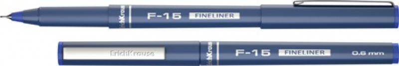 Ручка капиллярная ErichKrause синяя F-15 37065 (12)
