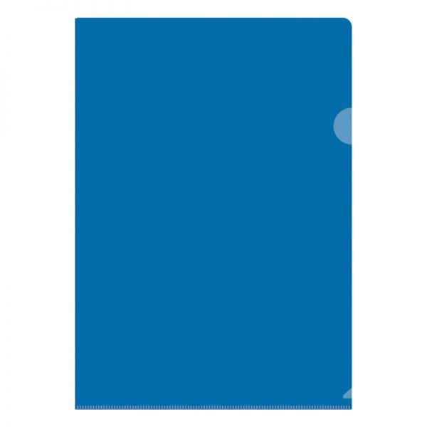 Папка - уголок  150мкм А4 "OfficeSpace" синяя Fmu15-5_870 (20)