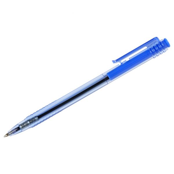 Ручка шарик автомат. СТАММ "500" синяя 0,7мм , РША-30412 (50)
