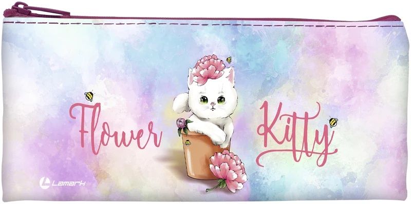 Пенал -косметичка "Flower Kitty" LAMARK0033