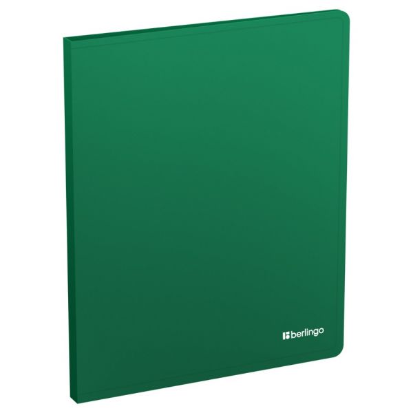 Папка с зажимом Berlingo "Soft Touch", 17мм, 700мкм, зеленая, с внутр. карманом FSc_A4983