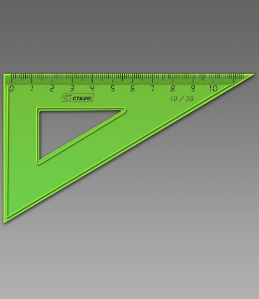 Треугольник  30* 10 см. СТАММ NEON ТК23 (48)