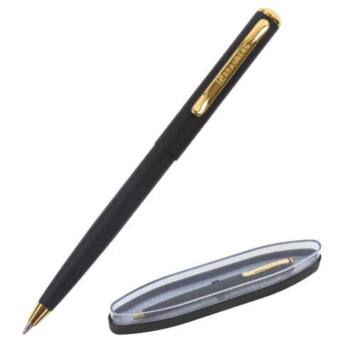 Ручка подарочная шариковая BRAUBERG Maestro, СИНЯЯ, 143470