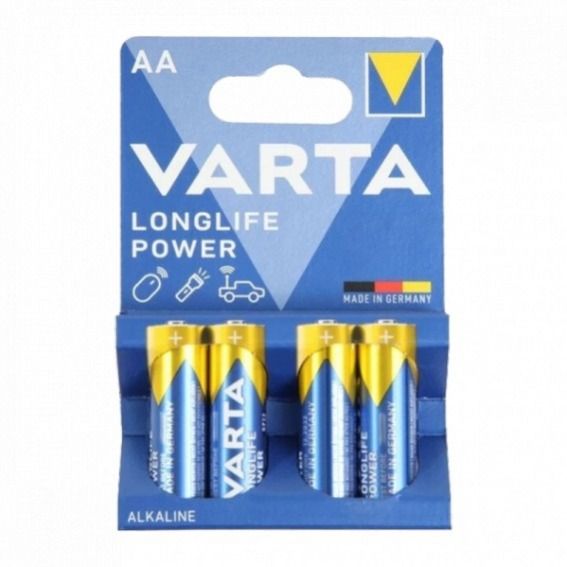 Батарейка Varta LR6 Longlife POWER 4шт BL