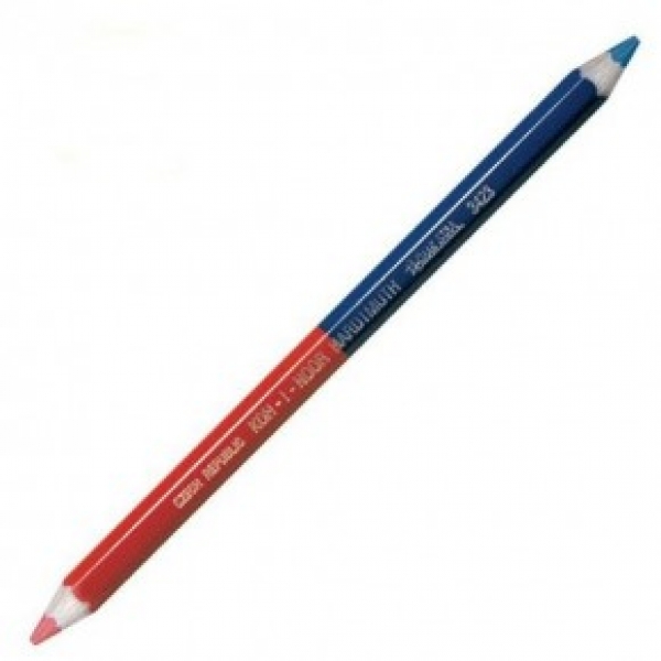 Карандаш  двухцветный "Koh-I-Noor" красно-синий 34230EG006KS (12)