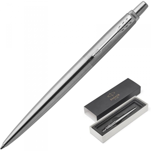 Ручка шарик. "Parker" Jotter Core Stainless Steel CT, синяя 1953170