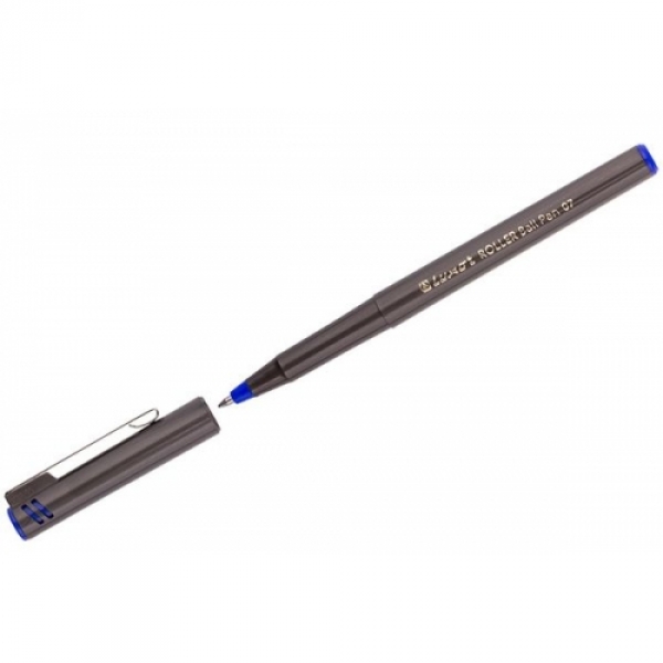 Ручка роллер одноразовая "Luxor" 7242 синяя (10)