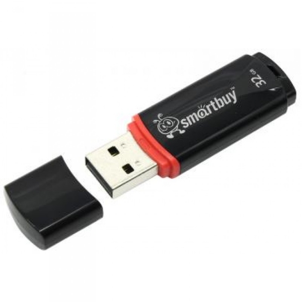 Память Smart Buy 32Gb Crown черный USB 2.0