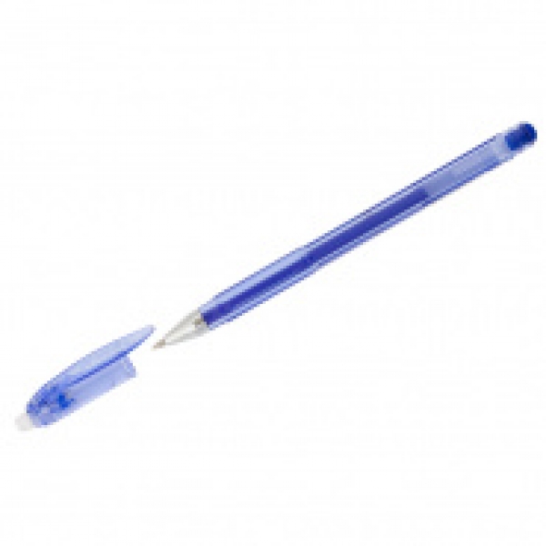 Ручка  пиши-стирай гелевая "Crown" EG028 синяя (12)