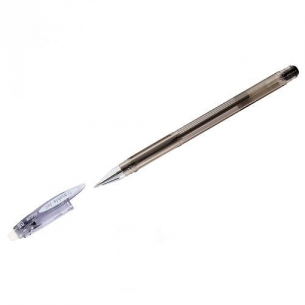 Ручка  пиши-стирай гелевая "Crown" EG028 черная (12)