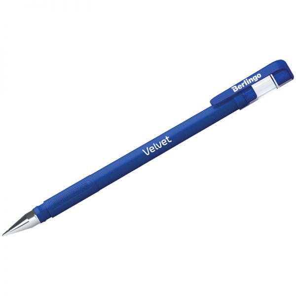 Ручка гелевая  "Berlingo" Velvet синяя CGp_50126 (24)