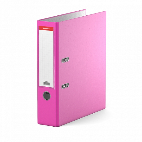 Папка-регистратор 70мм ErichKrause "Neon" 45407 розовый (50)