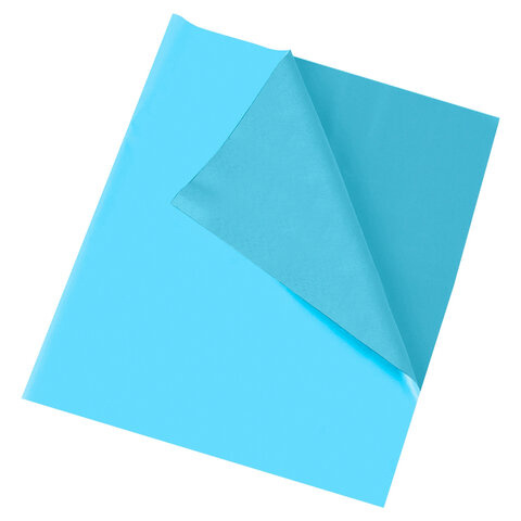 Клеёнка для труда ПИФАГОР 69*40см голубая арт.228116