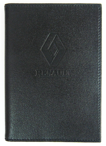 Бумажник водителя с пл.карм. черный Renault FR-BS01-BL13