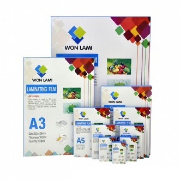 Пленка для ламинирования А7 80мкм 80*110 100шт. WF