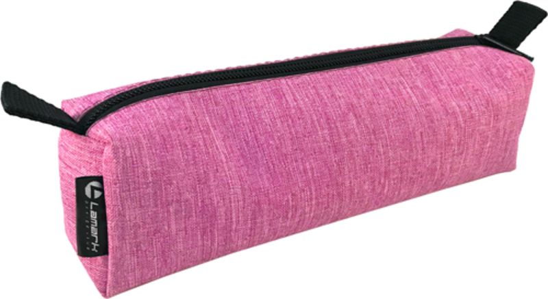 Пенал -косметичка "Лен" розовый LAMARK0022 (50)