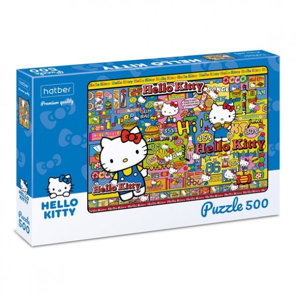 Мозаика - Пазл  500 эл "Hello Kitty" 500П32_22715
