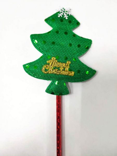 Ручка шарик. CHRISTMAS TREE синяя М-7611-70 (12)