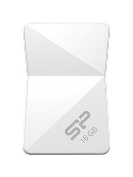 Память Silikon Power 16Gb Touch T08 USB2.0 белая