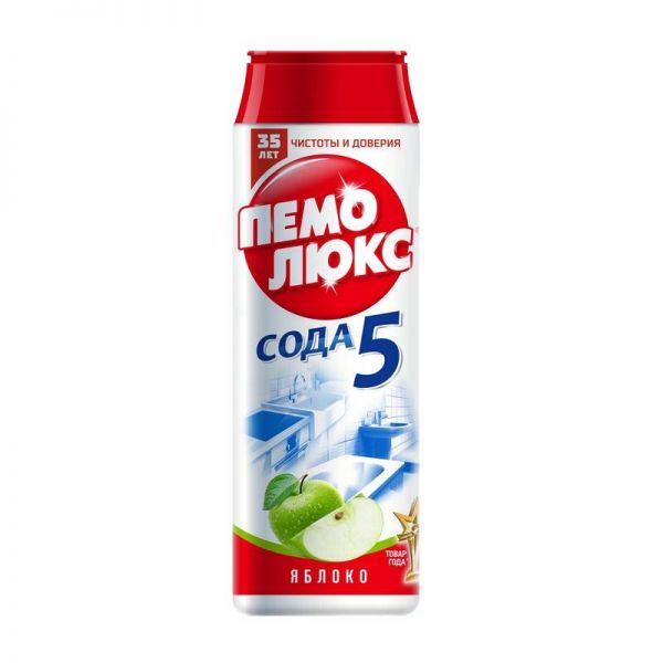 Пемолюкс ПЕМОЛЮКС Сода-5, "Яблоко",