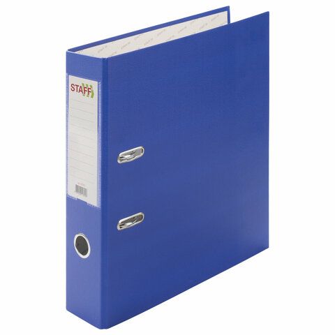 Папка "Файл" 70мм STAFF синяя 225207 (24)