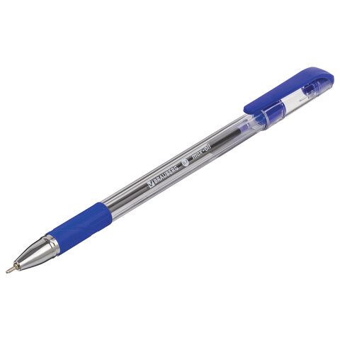 Ручка шарик масл осн "BRAUBERG" Max-Oil 0,7мм, синяя 141701 (12)