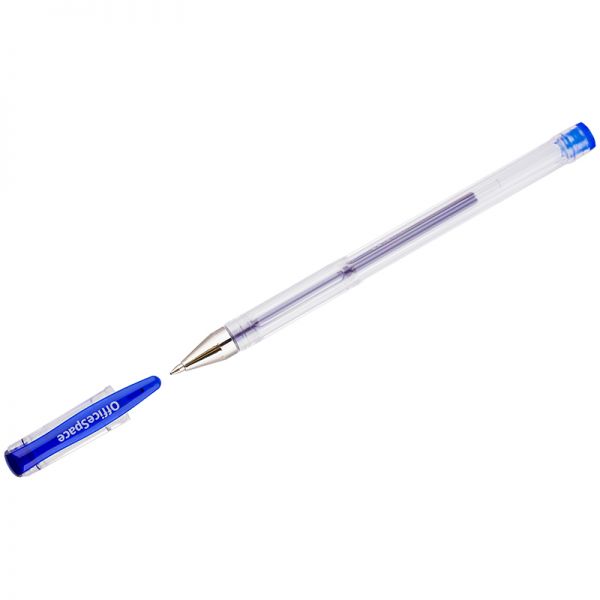 Ручка гелевая "OfficeSpace" синяя 0,5мм GPA100/BU_1714 (12)