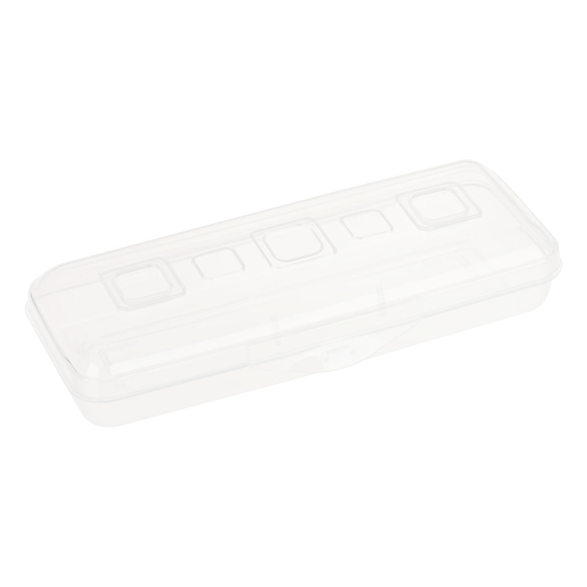 Пенал-футляр, 210*90*40 СТАММ, прозрачный, бесцветный, ПН30 (15)