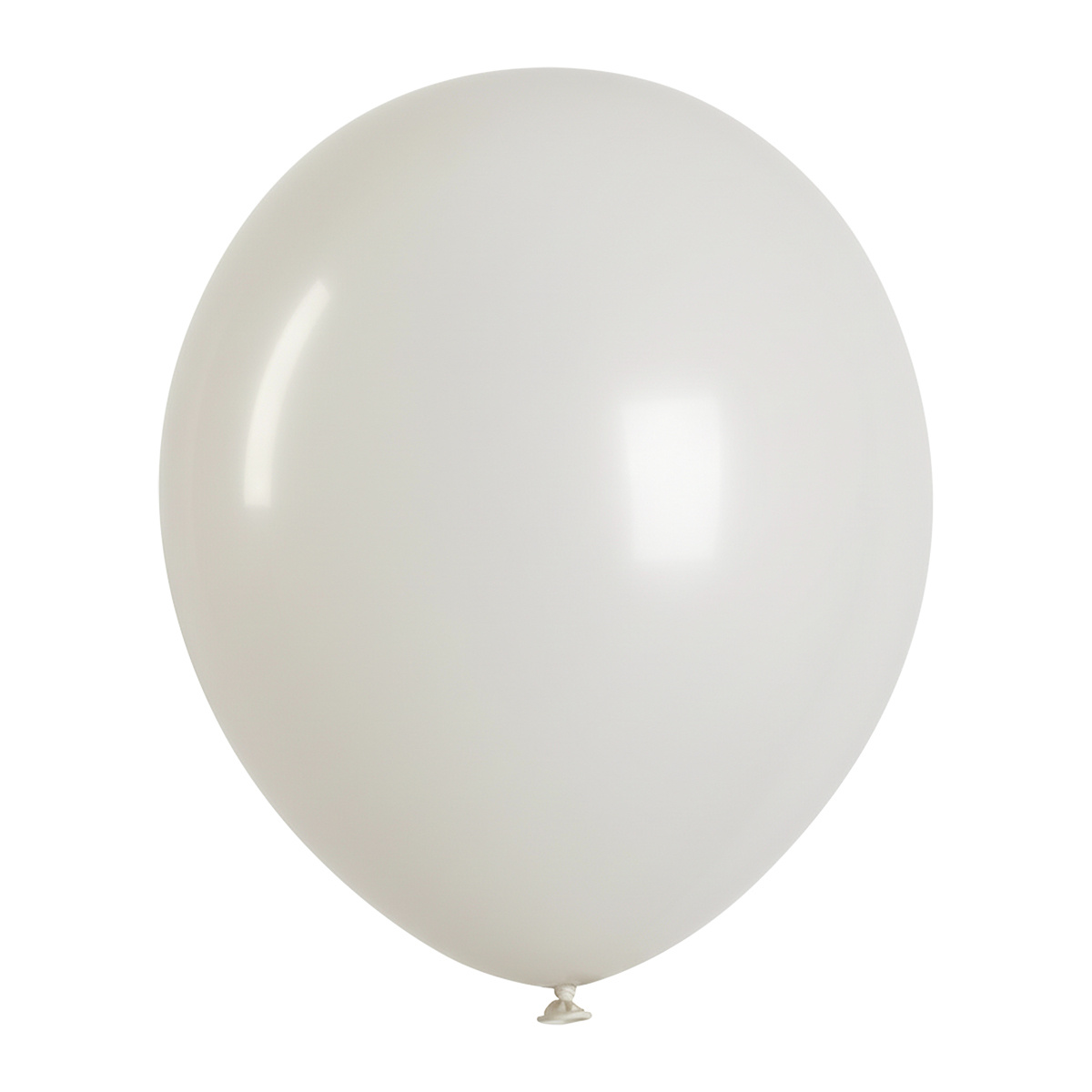 Воздушные шары, 50шт., М12/30см, MESHU, пастель, белый, MS_31624