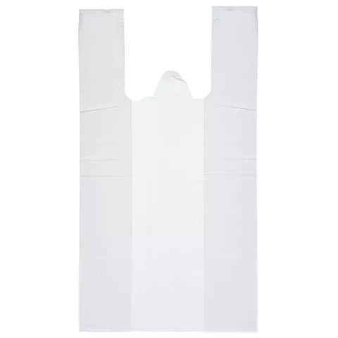 Пакеты «майка», КОМПЛЕКТ 100 шт., 30?16?55 см, ПНД, 15 мкм, 601809