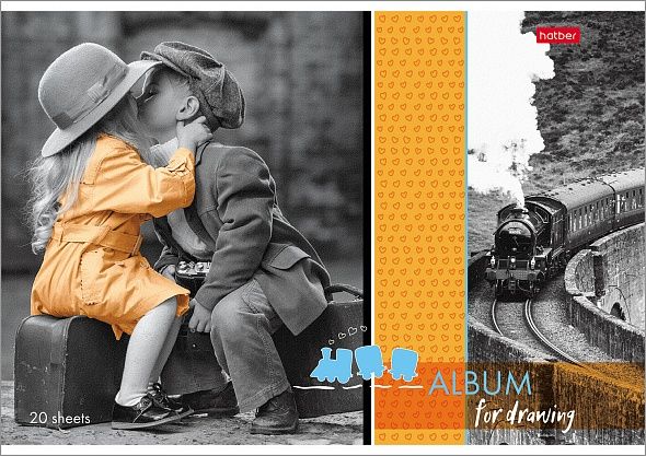 Альбом д/рисов 20л "Хатбер" -Изысканность цвета- 20А4В (12/60)