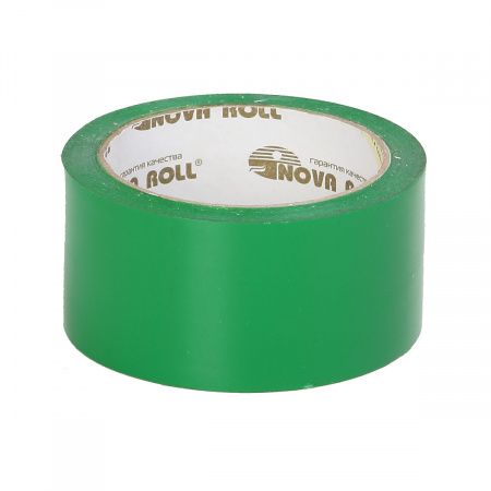 Скотч 48мм*64м, зеленый 45мкм "Nova Roll" (36)