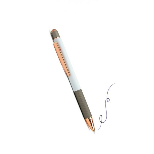 Ручка шариковая автомат.BEIFA + стилус В2003-1