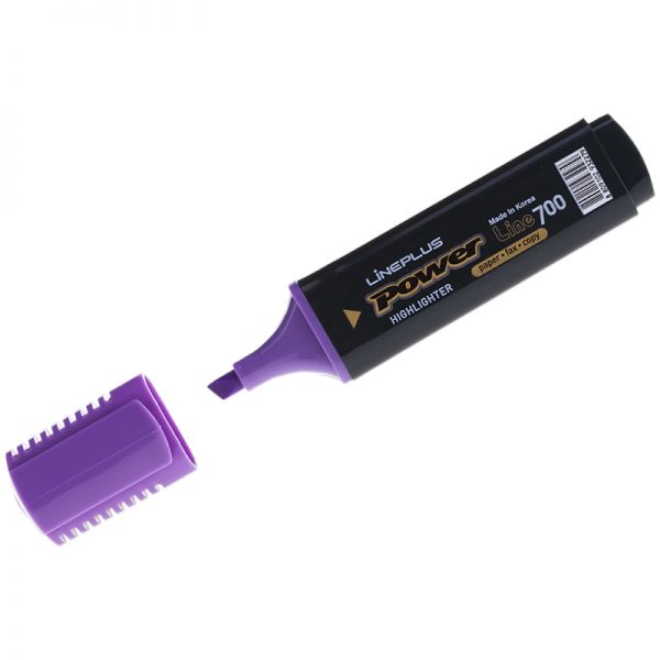 Текстмаркер Line Plus фиолетовый 1-5мм HI-700C (12)