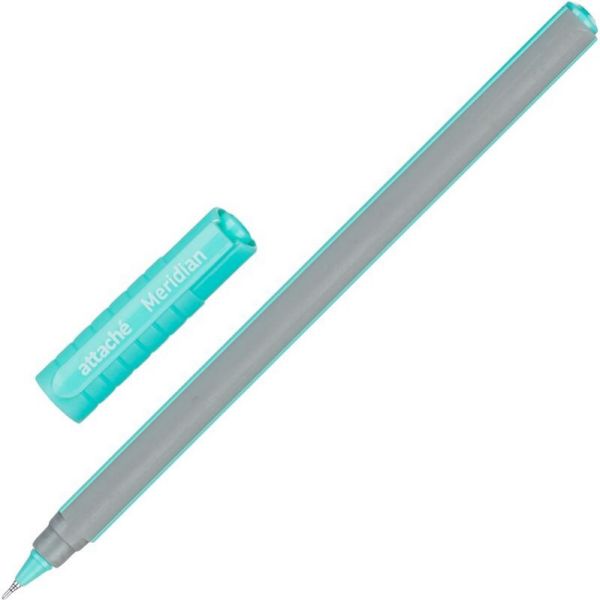 Ручка шарик "Attache Meridian" бирюзовый корпус, синяя 1197265 (50)