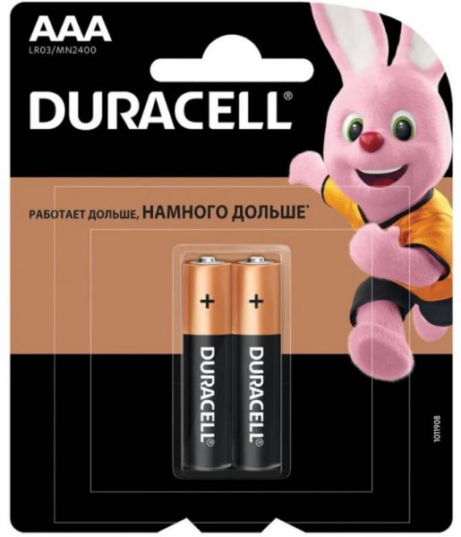 Батарейка Duracell LR03 Basic 2шт BL 2/24